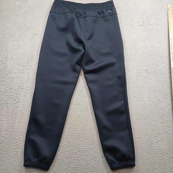 Spyder Active Mens Jogger Pants Medium Navy Blue Fleece Lined Zip Pockets EUC - Picture 3 of 9